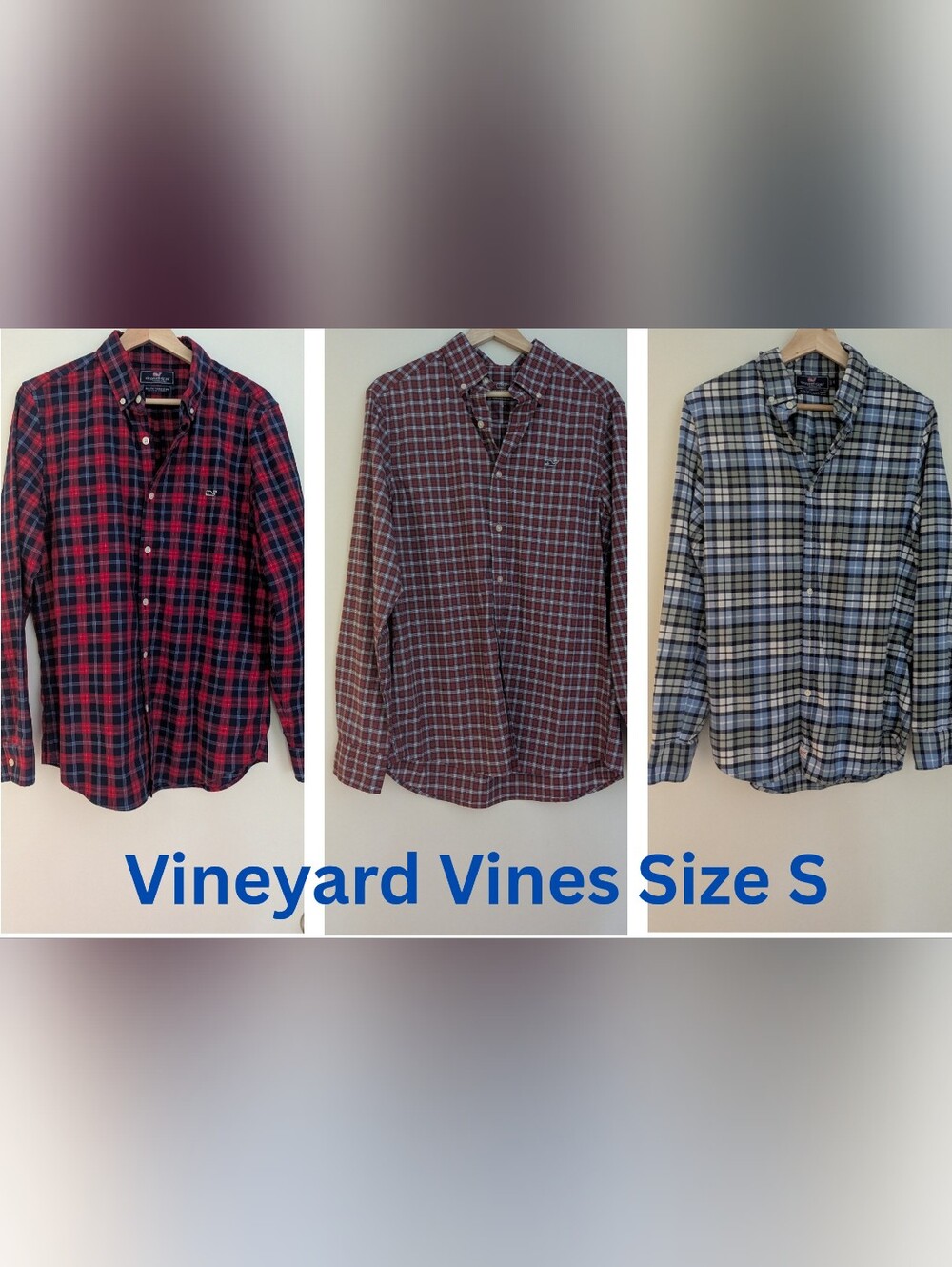 Vineyard Vines Button-Down Shirt Bundle (Size Small)